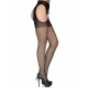 Suspender hose with opaque top