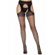 Suspender hose with opaque top