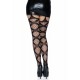 Net garter belt stockings