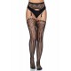 Net garter belt stockings