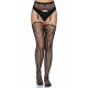 Net garter belt stockings