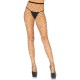 Rhinestone micro net tights