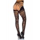 Wrap Around Crotchless Tights