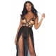 Cage Maxi dress and g-string Cage Maxi dress and g-string