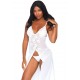 Mesh, lace high slit maxidress Mesh, lace high slit maxidress