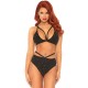 Lurex opaque bra and bottom Lurex opaque bra and bottom
