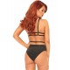 Lurex opaque bra and bottom Lurex opaque bra and bottom