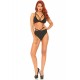 Lurex opaque bra and bottom Lurex opaque bra and bottom