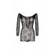 Seamless lace romper