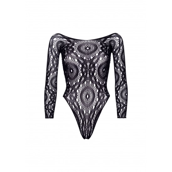 Snap crotch thong back teddy