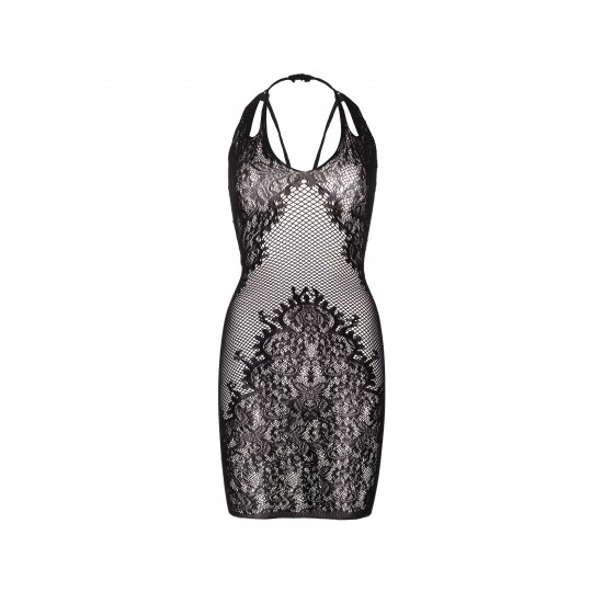 Seamless net and lace dress Seamless net and lace dress