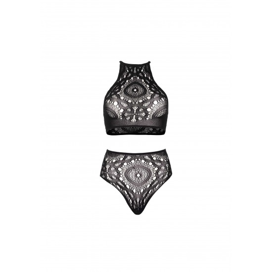 Lace top & high waist string Lace top & high waist string