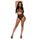 Halter crop top & thong panty Halter crop top & thong panty