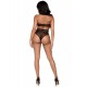 Halter crop top & thong panty Halter crop top & thong panty