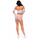 Lace tube dress and gloves Lace tube dress and gloves