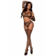 Crop top, stockings & gloves Crop top, stockings & gloves
