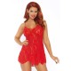 Rose Lace Flair Chemise Rose Lace Flair Chemise