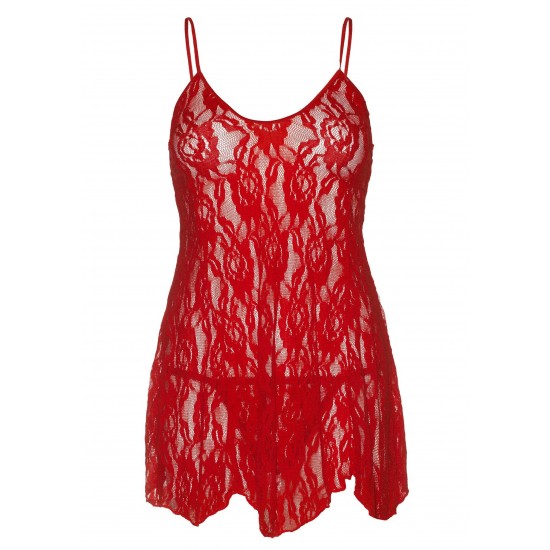 Rose Lace Flair Chemise Rose Lace Flair Chemise