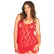 Rose Lace Flair Chemise