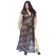 Lace kaften robe and thong +
