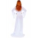 Faux fur trimmed robe & string Faux fur trimmed robe & string