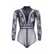 Fishnet bodysuit w. snapcrotch Fishnet bodysuit w. snapcrotch