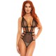 Net cut out g-string teddy Net cut out g-string teddy