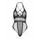 Net backless thong teddy Net backless thong teddy