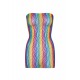 Rainbow leopard tube dress Rainbow leopard tube dress