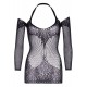 Twist halter mini dress
