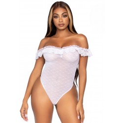 Off the shoulder teddy