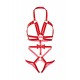 Studded O-Ring Harness Teddy