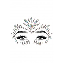 Iris face jewels sticker
