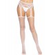 Net Stockings With Garter Belt