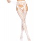 Heart Net Suspender Hose