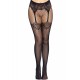 Fishnet Tights With Backseam