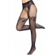 Fishnet Tights With Backseam