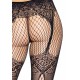 Fishnet Tights With Backseam