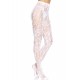 Seamless Floral Lace Tights