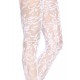 Seamless Floral Lace Tights