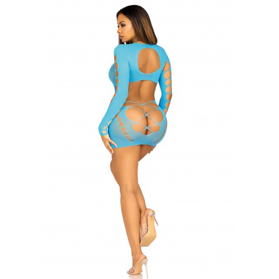 Long Sleeve Cut Out Mini Dress Long Sleeve Cut Out Mini Dress