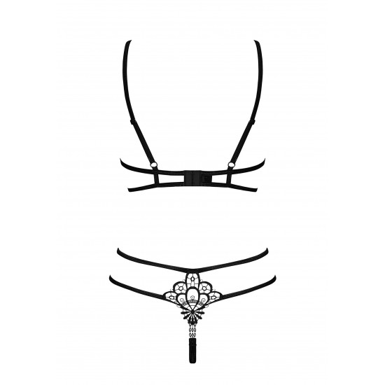 Badossa Bra & Crotchless Thong