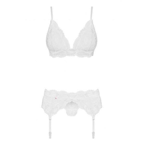810 Bra, Garterbelt & Thong