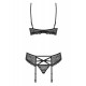 818 Bra, Garterbelt & Thong