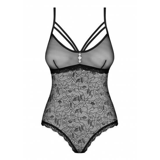818 Crotchless Teddy