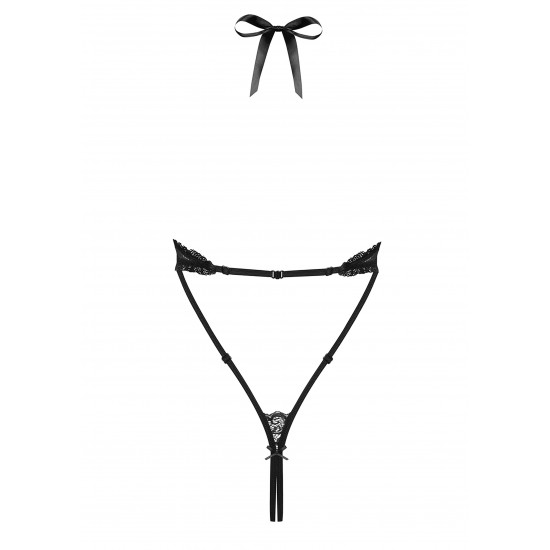 830 Crotchless Teddy
