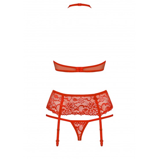 838 Bra, Garterbelt, Thong