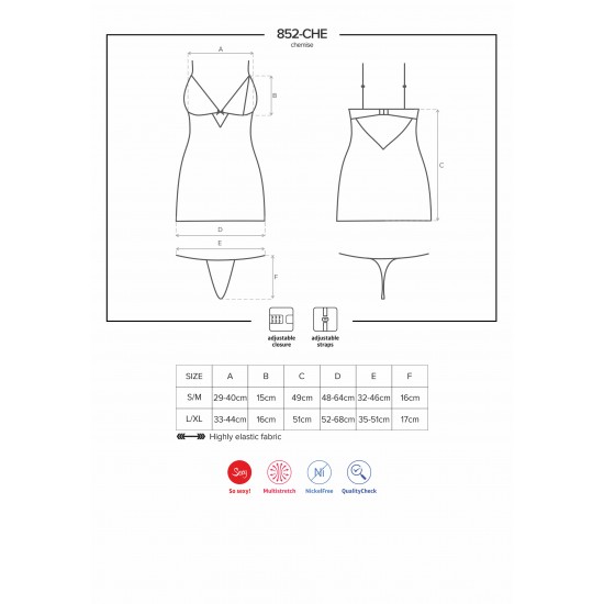 852 Chemise & Thong