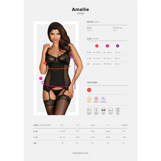Amallie Corset & Thong