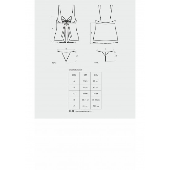 Amanta Babydoll & Thong